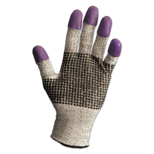 G60 Purple Nitrile Cut Resistant Glove, 220mm Length, Small/size 7, Be/we, Pr