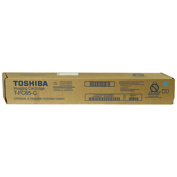 Toshiba TFC65C Cyan OEM Toner Cartridge