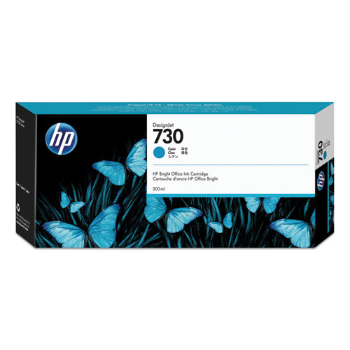 HP P2V68A (HP 730) Cyan OEM Ink Cartridge