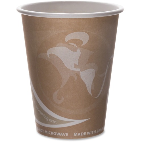 Eco-Products  Hot Cups, Recycled, 8 oz, 50/PK, Multi
