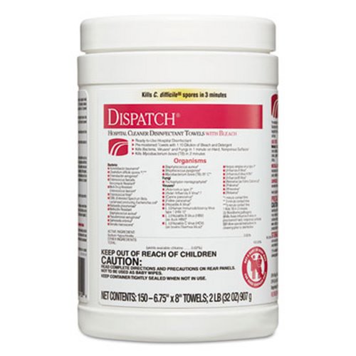 Dispatch Hospital Cleaner Disinfectant Towels with