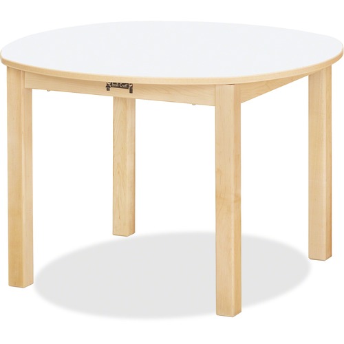Jonti-Craft, Inc.  Multipurpose Table,Round,12"x30"x30",White