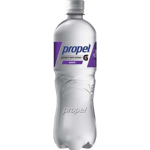 Quaker Foods  Fitness Water, 24 oz. Bottle, 12/CT, Grape Flavor