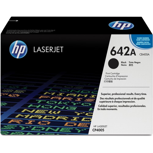 Hewlett-Packard  LaserJet Print Cartridge, 7500 Page Yield, Black