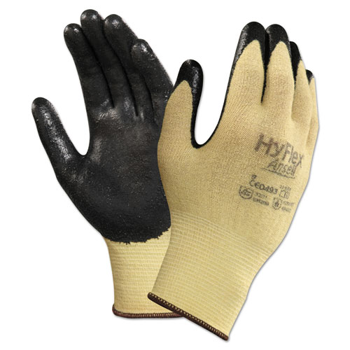 GLOVES,NITRILE,SZ 7,YL