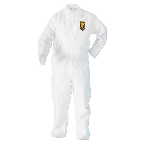 A20 Breathable Particle Protection Coveralls, Medium, White, 24/carton