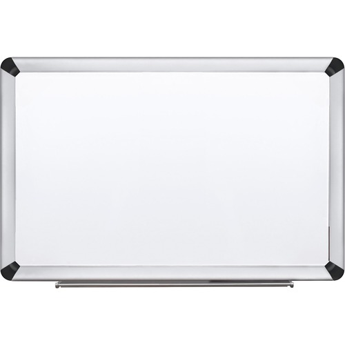 Porcelain Dry Erase Board, 72 X 48, Elegant Aluminum Frame