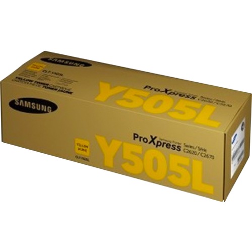 Samsung CLT-Y505L Yellow OEM Toner Cartridge