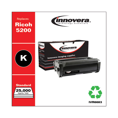 TONER,RICOH,5200,BK