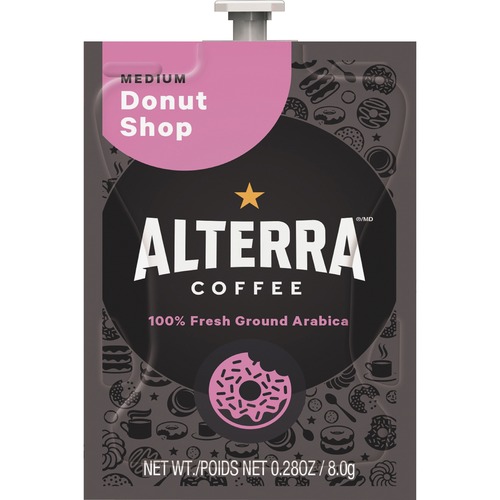 Mar's Drink North America  Alterra Coffee Freshpacks, Donut Shop Blend, 100/CT, BK