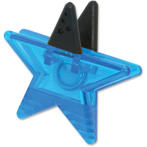 CLIP,MAGNETIC,STAR,BLUE