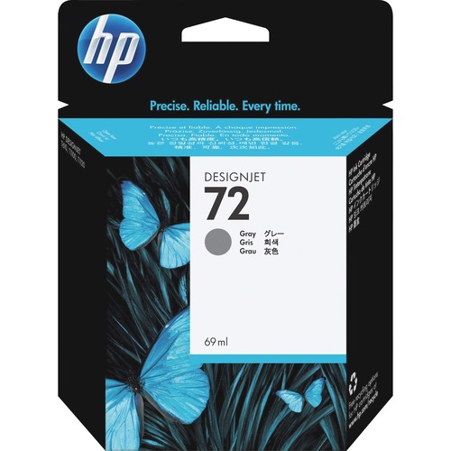 Hewlett-Packard  HP 72 Ink Cartridge, 69ml, Gray