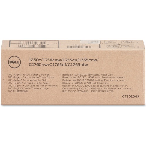 Dell 4NKC7 (332-0406) Yellow OEM Inkjet Cartridge