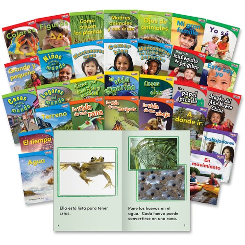 Shell Education Teacher Created Materials  Informational Text Set, Spanish, Grade 1, 30 BK/ST