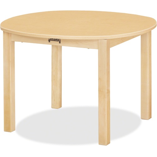 Jonti-Craft, Inc.  Multipurpose Table,Round,20"x30"x30",Maple