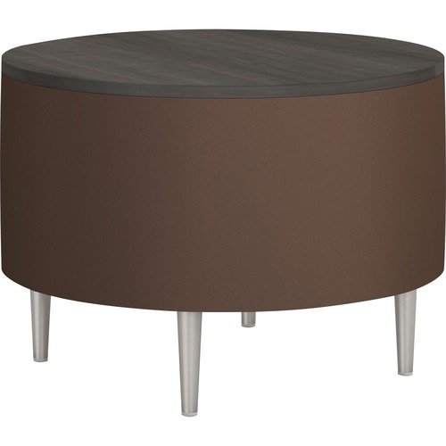 Highpoint  Table, Round, 36"Wx36"Dx25-1/2"H, Brown