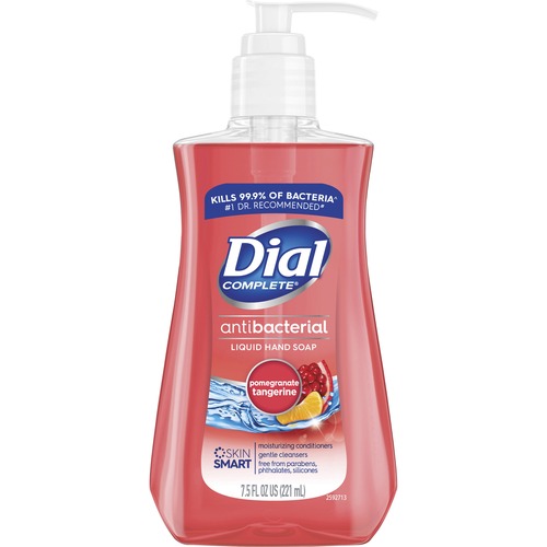 Dial Corporation  Hand Soap,Liquid,Antibacterial,Pomegranate,7.5oz,12/CT,RD