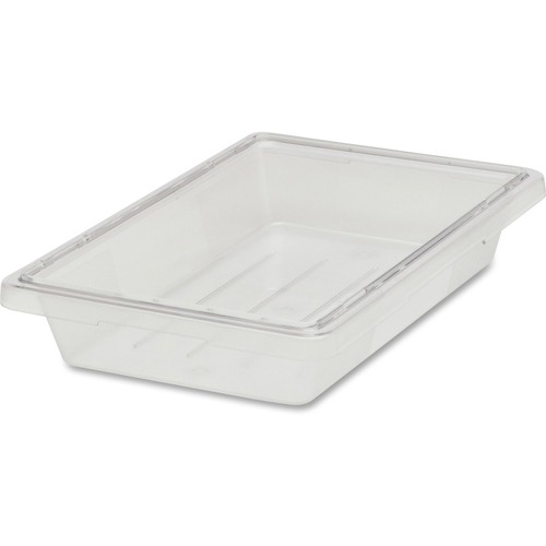 Food/tote Boxes, 5gal, 12w X 18d X 9h, Clear
