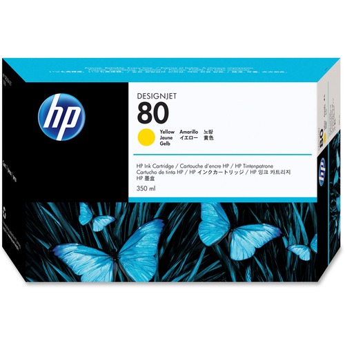 Hewlett-Packard  HP 80 Ink Cartridge, 4400 Pg Yld, Yellow
