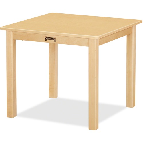 Jonti-Craft, Inc.  Multipurpose Table,Square,14"x24"x24",Maple