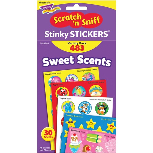 STICKERS,STNKY,SWEET SCENTS