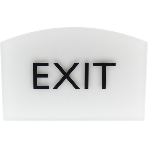 SIGN,4.5X6.75,ADA,EXIT,LG