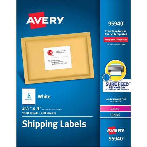LABEL,SHPNG,3.3X4,WE,1500