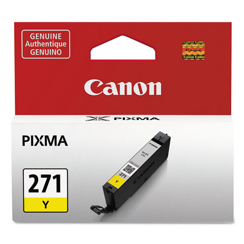 Canon 0393C001 (CLI-271) Yellow OEM Inkjet Cartridge