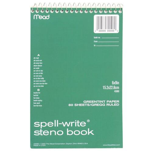 BOOK,STENO,SPELL WRITE,ASST