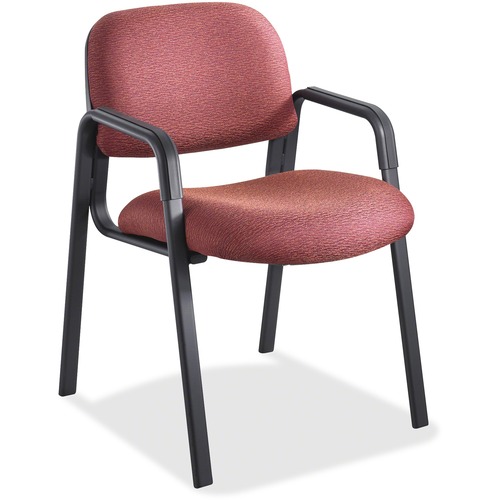 Safco  Straight Leg Guest Chair, 22.5"x24"x32.5", Burgundy