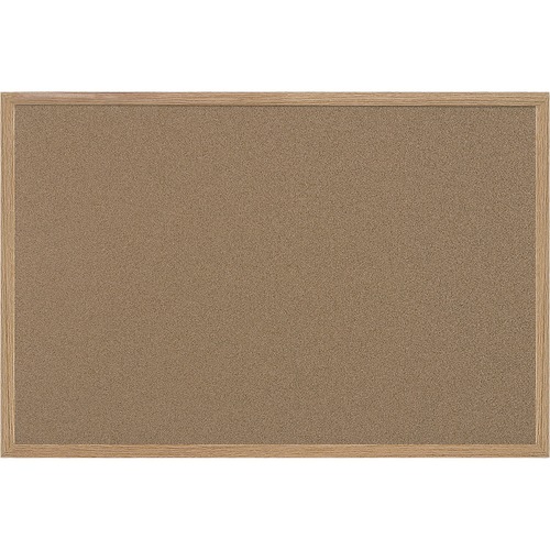 Earth Cork Board, 48 X 72, Wood Frame