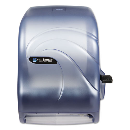 LEVER ROLL TOWEL DISPENSER, OCEANS, 12.94 X 9.25 X 16.5, ARCTIC BLUE