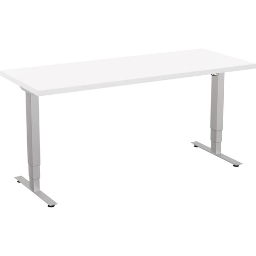 Special-T  Sit/Stand Table, Electric, 3 Stage, 24"x60"x46", White