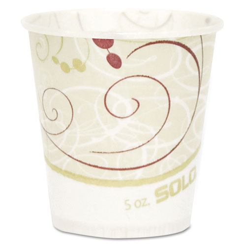 Paper Water Cups, Waxed, 5oz, 100/bag, 30 Bags/carton