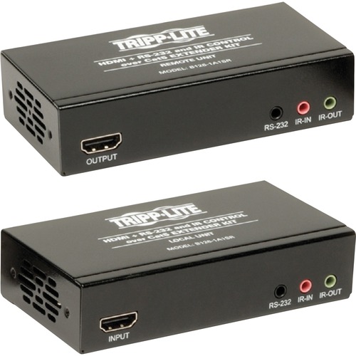 Tripp Lite  Extender Kit, HDMI Over Cat5/6, 6-1/5"Wx11-3/10"L2"H, Black