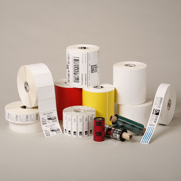 Zebra DT Label Paper (2" x 1") (1" Core) (2340/Roll)