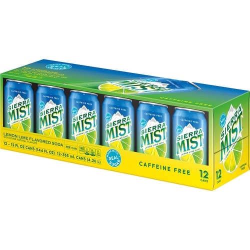 Pepsico  Mist Twist, Lemon Lime Flavor, 12/PK, Green