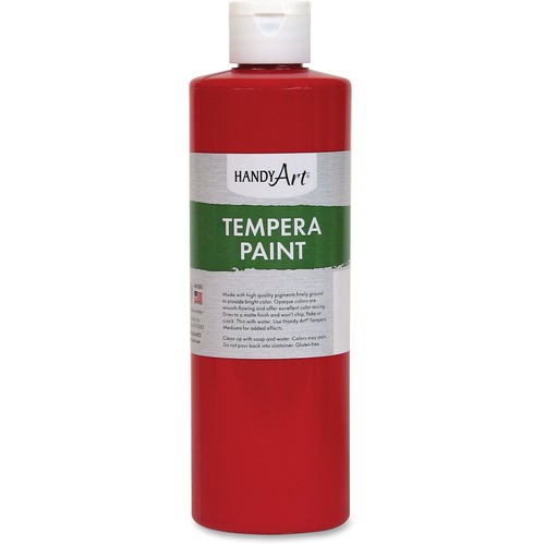 PAINT,TEMPERA,RD,16OZ