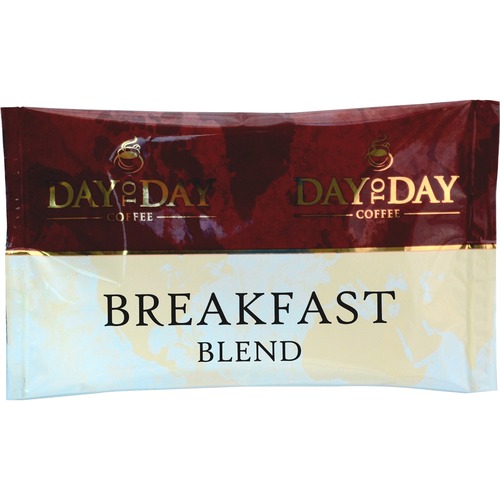 100% Pure Coffee, Breakfast Blend, 1.5 Oz Pack, 42 Packs/carton