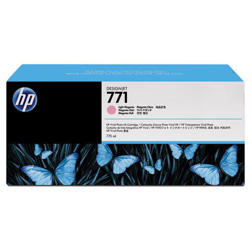 HP B6Y43A (HP 771A) Magenta OEM Ink Cartridge (3 pk)