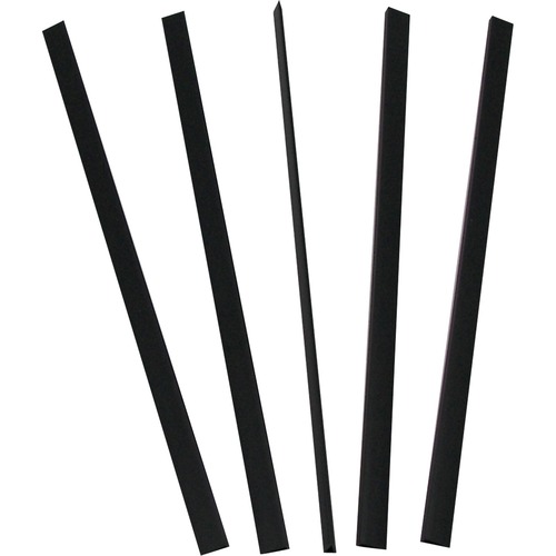 C-Line  Binding Bars, 11"x1/8", 100/BX, Black