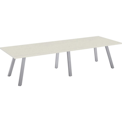 Special-T  Conference Table, Laminate, 42"x120"x29", Crisp Linen