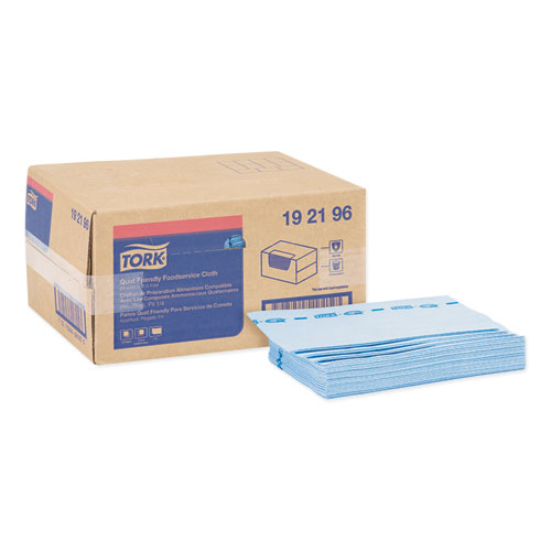 FOODSERVICE CLOTH, 13 X 21, BLUE, 150/BOX