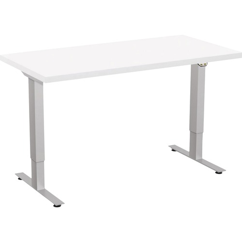 Special-T  Sit/Stand Table, Electric, 2 Stage, 24"x48"x46", White