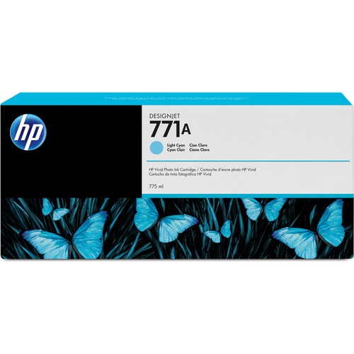 Hewlett-Packard  Ink Cartridge, HP771,775ML, Light Cyan