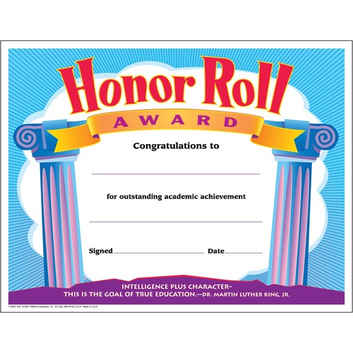 AWARD,HONOR ROLL,30PK