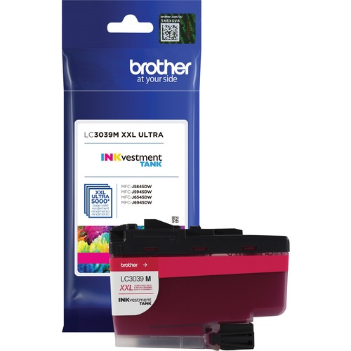 LC3039M INKVESTMENT ULTRA HIGH-YIELD INK, 5000 PAGE-YIELD, MAGENTA