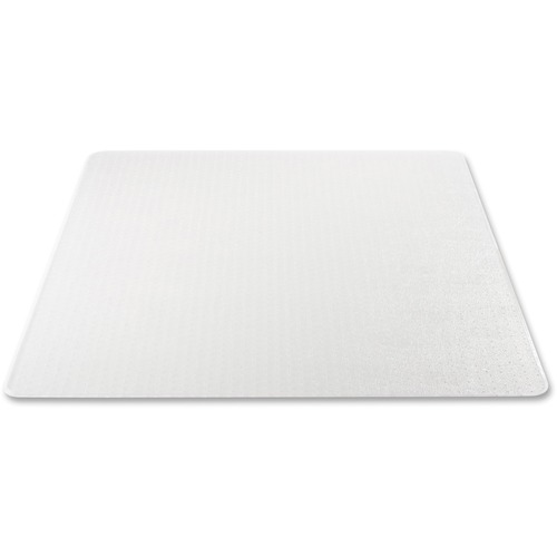 Deflecto  Antistatic Chairmat, 46"x60" Overall, Rectangle, Clear