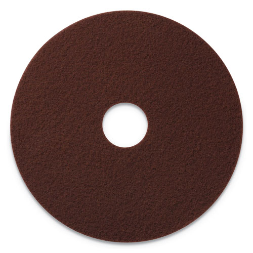 ECOPREP EPP SPECIALTY PADS, 20" DIAMETER, MAROON, 10/CT