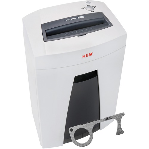 HSM  Shredder, Micro-Cut, 14-2/5"Wx11-3/10"Lx21-3/10"H, White